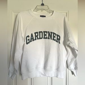 Gardener crew neck sweatshirt